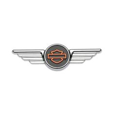 Harley-Davidson Bar & Shield Chrome Winged Decorative Medallion 