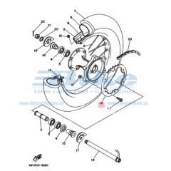 SPROCKET, DRIVEN (44T)