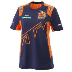 KTM Replica Team T-shirt Dam Blå/Orange
