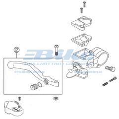HANDBRAKE LEVER CPL. R/S