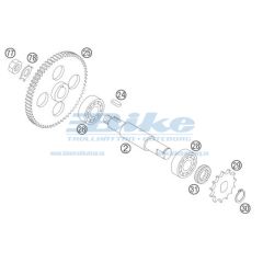 SPROCKET 10-T  50 LC      2001