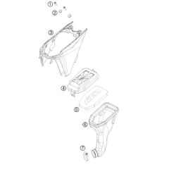 AIR FILTER 50 SX            09