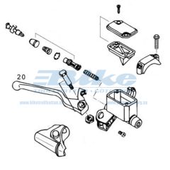 HAND BRAKE LEVER LOOSE BREM'94
