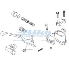 HANDBRAKE LEVER SHORT     2001