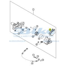 BRAKE PAD REAR TOSHIBA TTH38GF