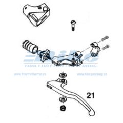 CLUTCH LEVER LOOSE  250-380'98
