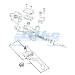 CLUTCH LEVER CPL. BREMBO    06