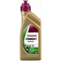 Castrol Power 1 Scooter 2-Takts Motorolja Delsyntet 1L
