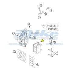 BRAKE PAD SET FR.FERIT ID