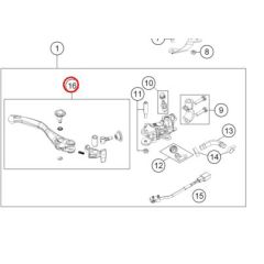 HAND BRAKE CYLINDER CPL. BLACK