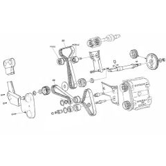 TIMING DRIVE TOOTHED BELT