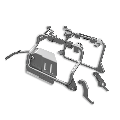 Ducati Väskhållare Aluminiumväskor Multistrada V4