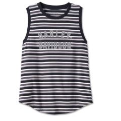 Harley-Davidson Tank Top Dam Svart/Vit 