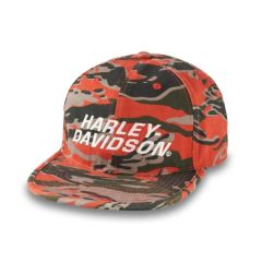 Harley-Davidson Faster Adjustable Snapback - Vintage Orange