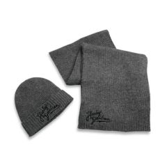 Harley-Davidson Winding Roads Hat & Scarf Set - Quiet Shade