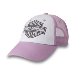 Harley-Davidson Bar & Shield Trucker Keps Dam Purple 