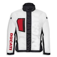 Ducati Aqua Regnjacka Vit/Svart