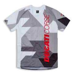 Ducati Corse MTB T-shirt Svart/Grå/Vit/Röd