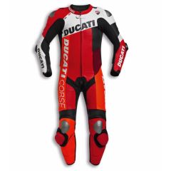 Ducati Corse C6 Skinnställ Röd/Vit