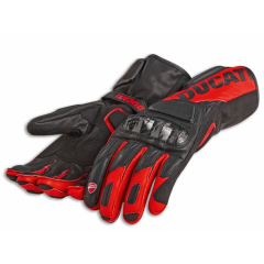 Ducati Performance C3 MC-Handske Svart/Röd 