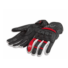 Ducati Sport C4 MC-Handske Svart/Röd/Vit 