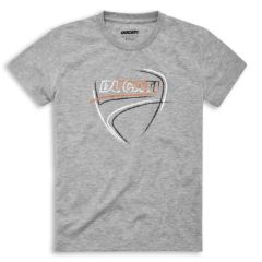 Ducati Heart Beat T-shirt barn Grå