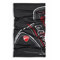 Ducati Sketch Halskrage Svart