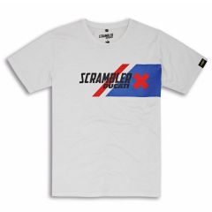 Ducati Desert Sled Scrambler T-shirt Vit 