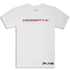 Ducati DesertX Logo T-shirt Vit 