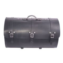 *Motor Suitcase Real leather Extra large black