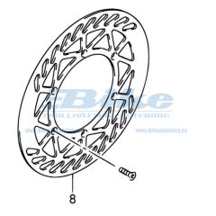 Fram RM 125/250, 89-09, YZ/YZF, 01-09